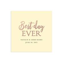 Gartner Studios Personalized Best Day Ever Foil Digitally Printed